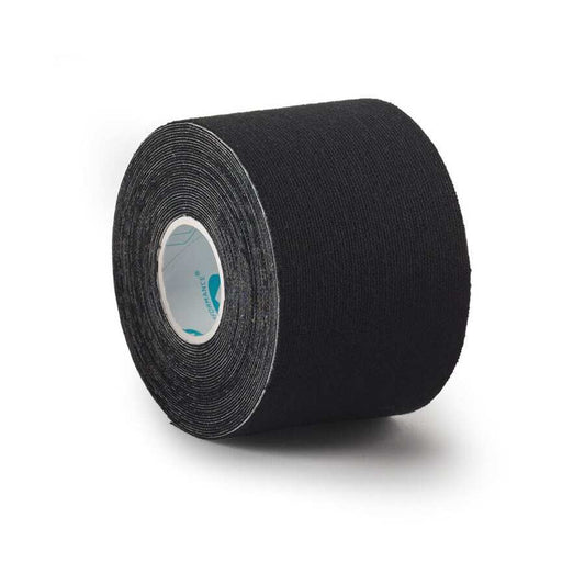 10ML-UP700 kinesiology tape 5cm x 5cm roll black