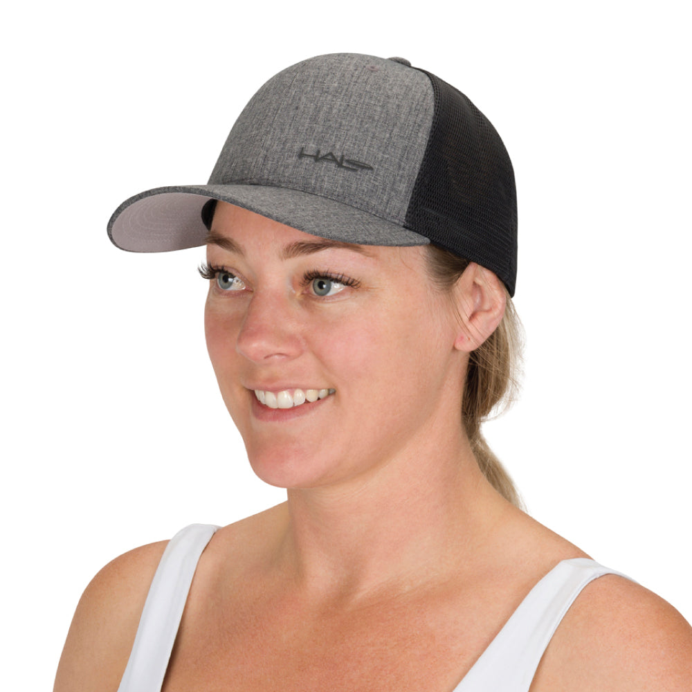 Halo Flexfit Hat Heather Grey/Black