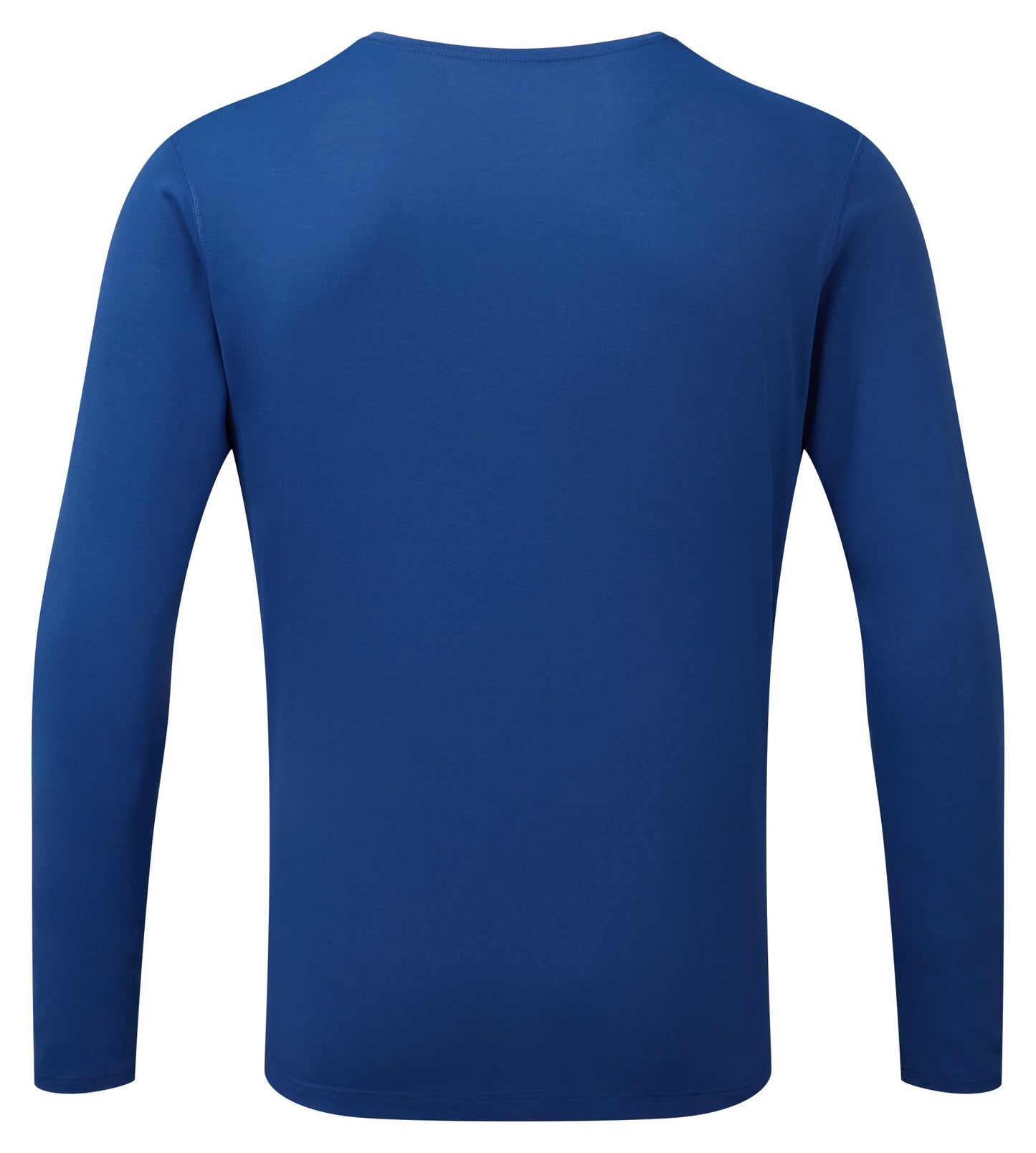 Ronhill Mens Core Long Sleeve Tee, Colour Dark Cobalt/Bright White