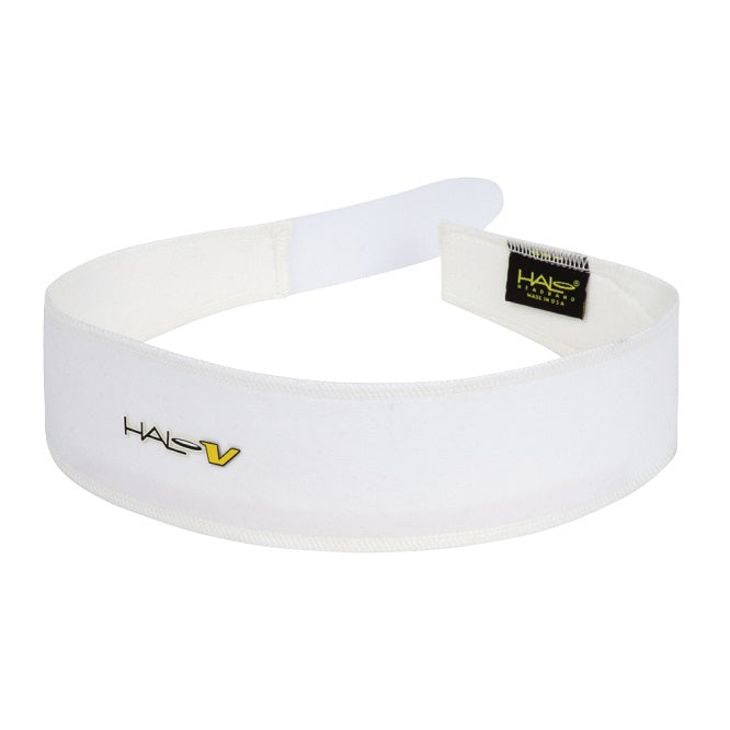 Halo Velcro V Velcro in white front view