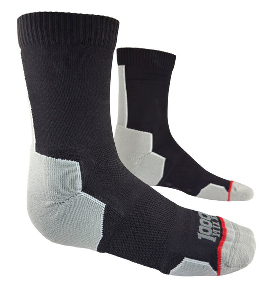 Women's socks - 1000 Mile Run Crew Twin Pack - Black