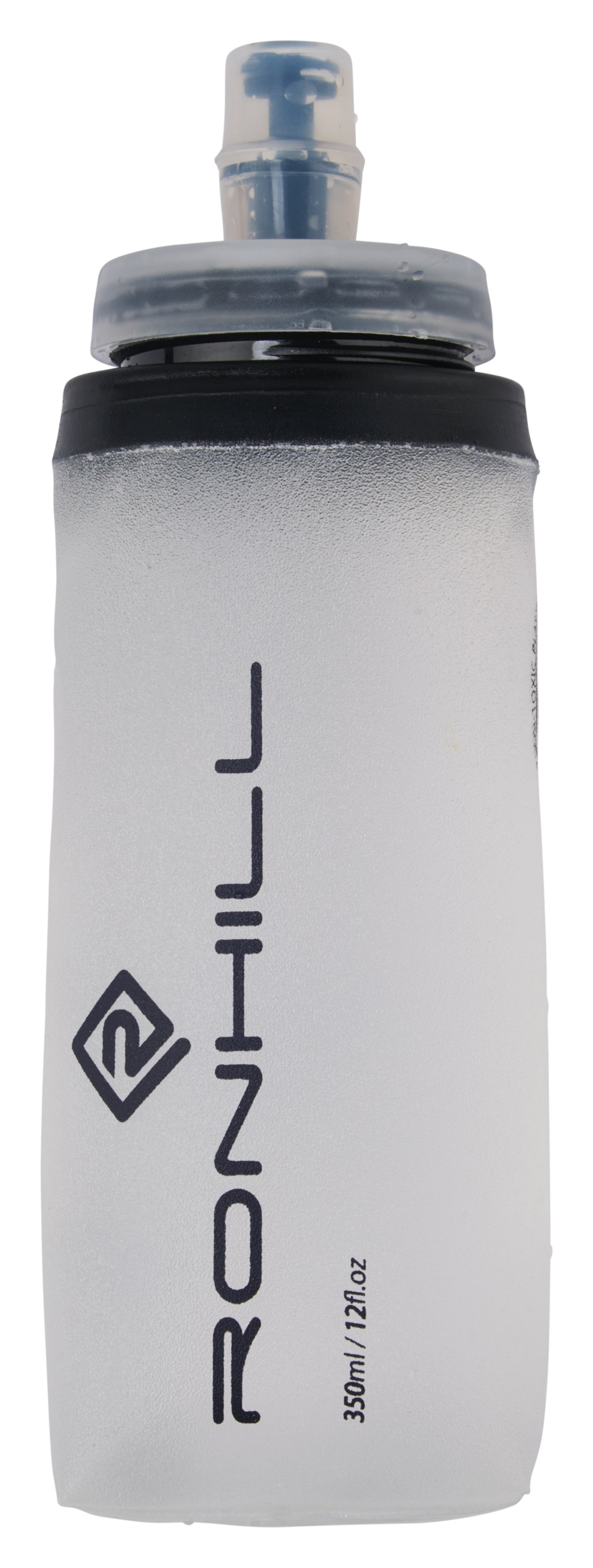 The Ronhill Fuel running flask is your thirst-fighting solution to keep you hydrated and primed for long runs or workouts.
This bottle-shaped flask is soft and packable for compact storage. It features a bite valve to prevent wasting a drop.