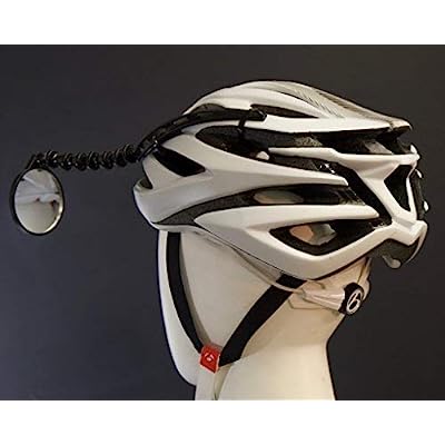 The American-made Safe Zone Bicycle Helmet Mirror is simply the highest quality helmet-mounted bicycle mirror on the market.