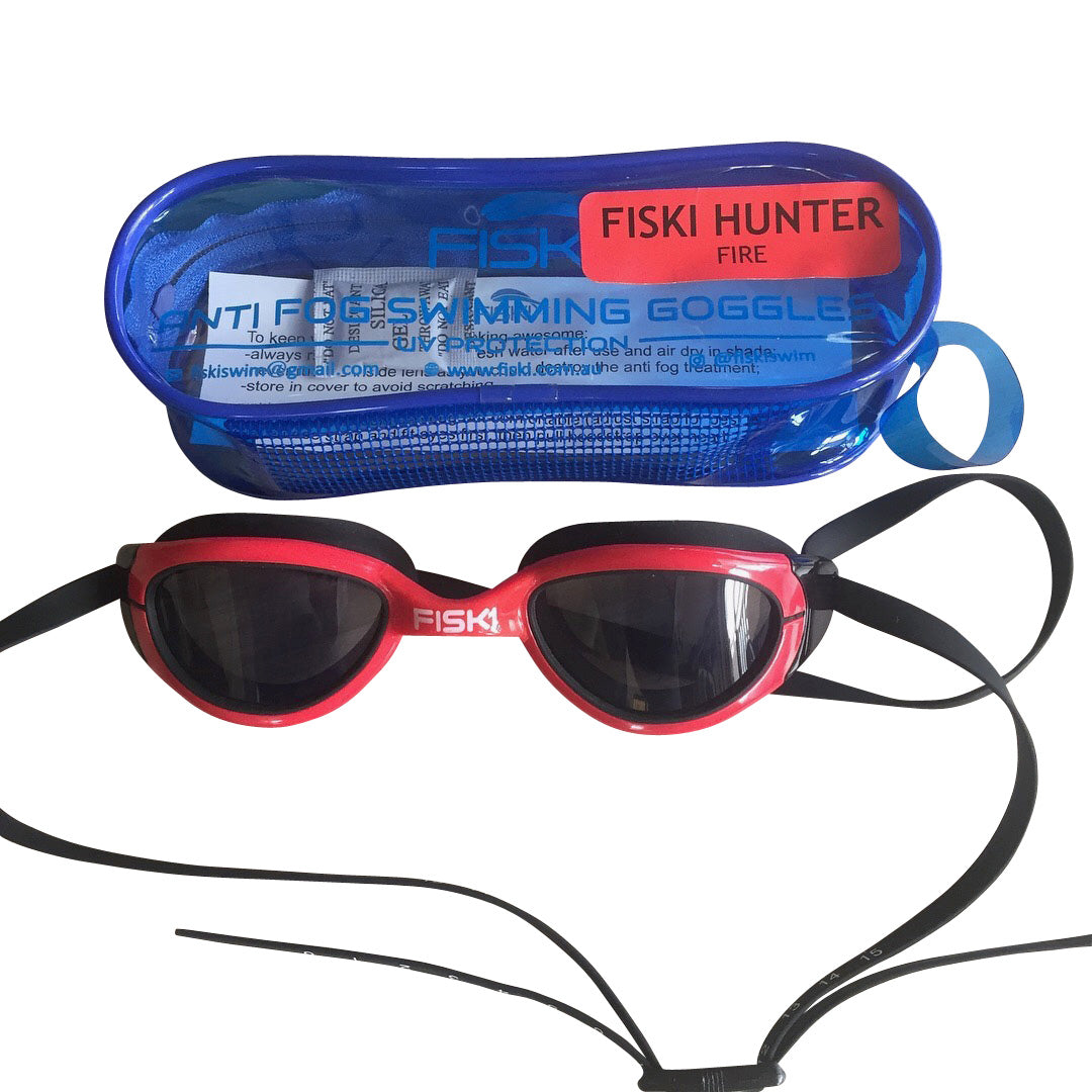 Fiski - Hunter Fire Polarised Swimming Goggles