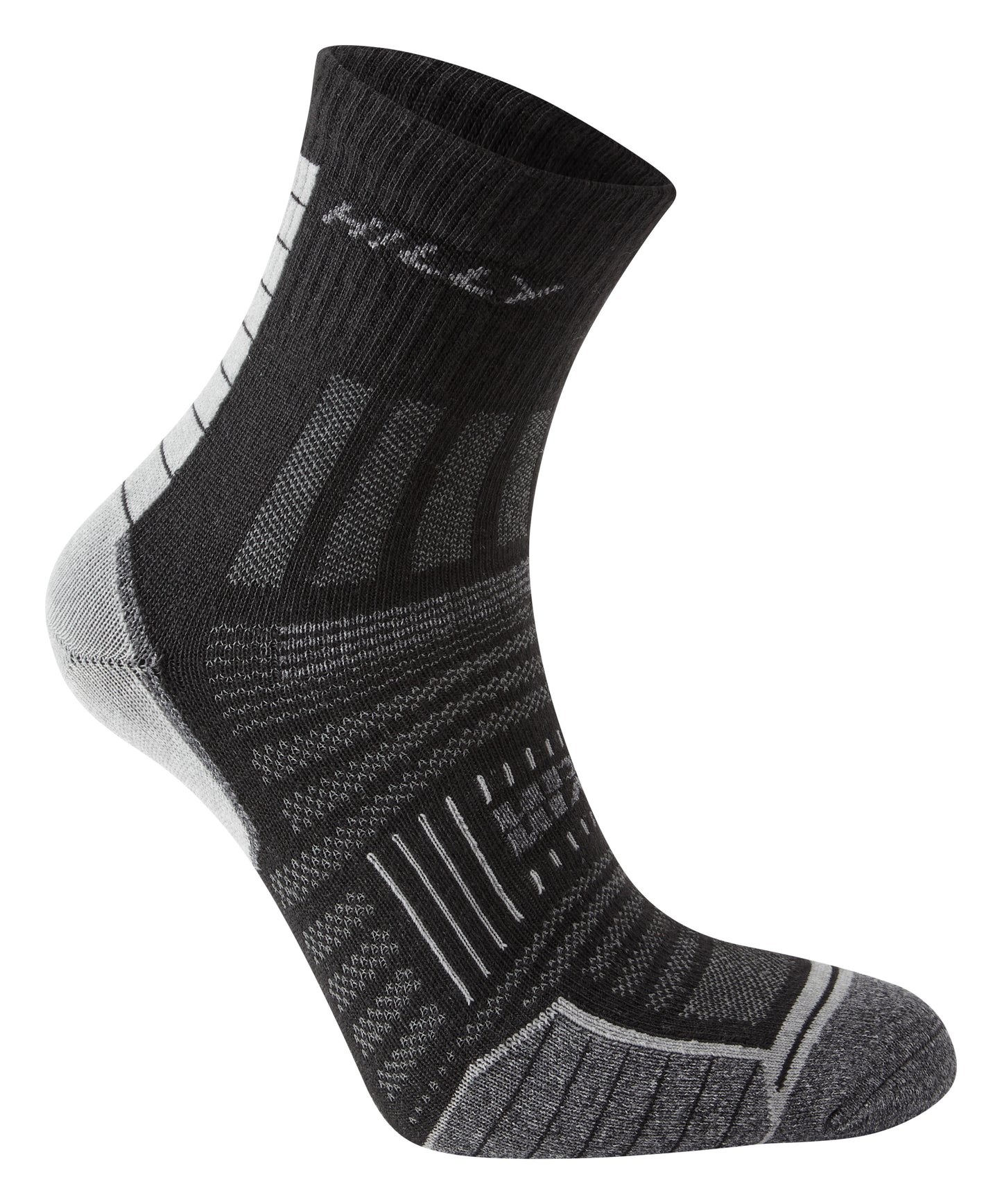 Hilly - Twin Skin Anti Blister Anklet Sport Socks Black - Unisex