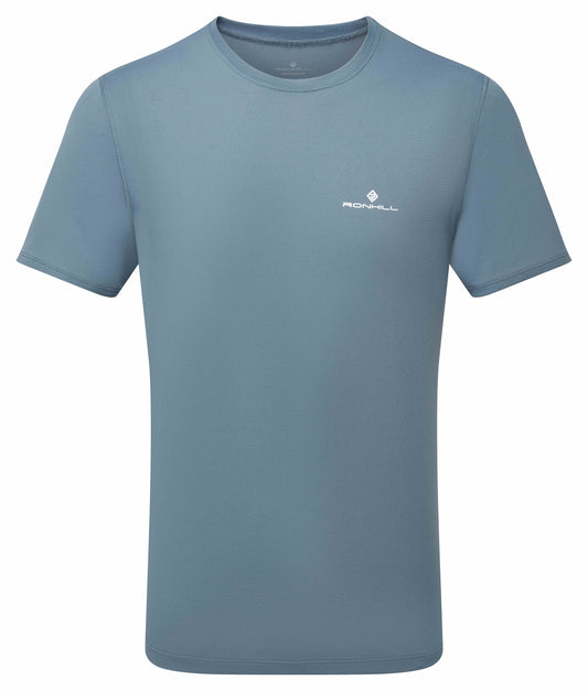 Crush your warm weather workouts with the Ronhill Core men’s short sleeve running t-shirt, featuring a lightweight design packed with sweat-wicking power.

Vaporlite fabric is ultra-breathable to allow your skin to breathe when you push for more mileage or a faster pace. Colour is Lake Blue