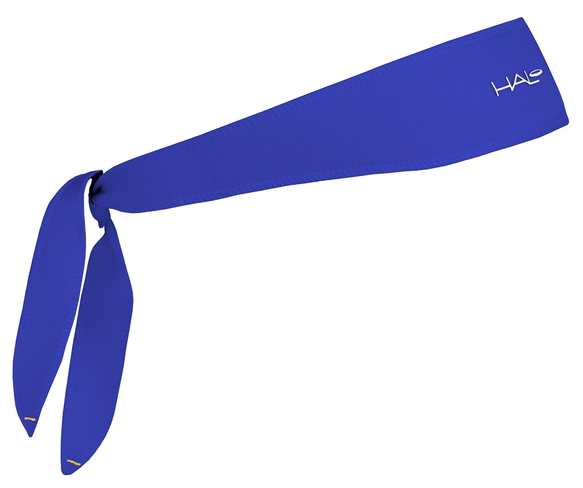 Halo headband, tie version 1 inch in royal blue