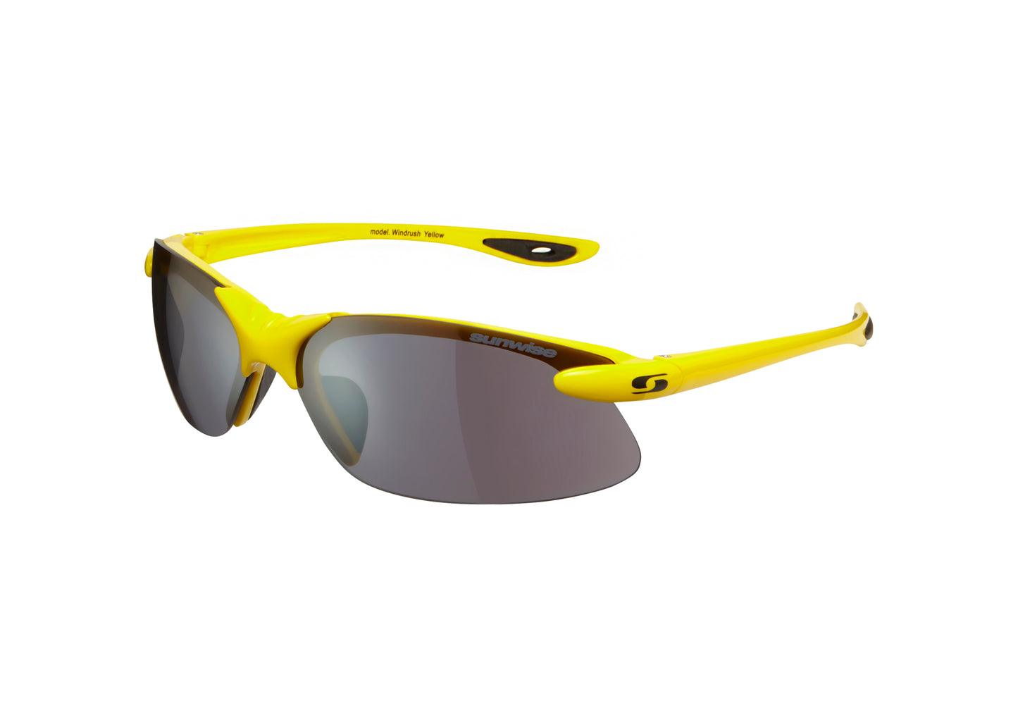 Sunwise sports sunglasses, Windrush, yellow with additional lenses