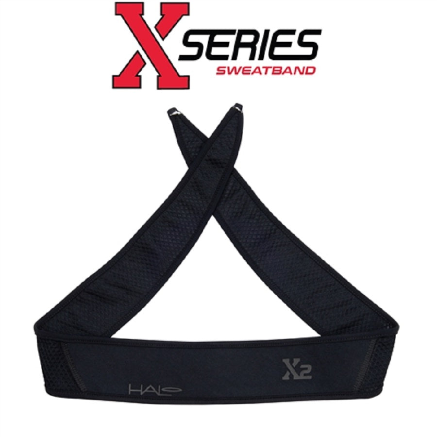 Halo Air Mesh X2 Tie Version  Headband - Extreme sweating / 2 inch wide headband