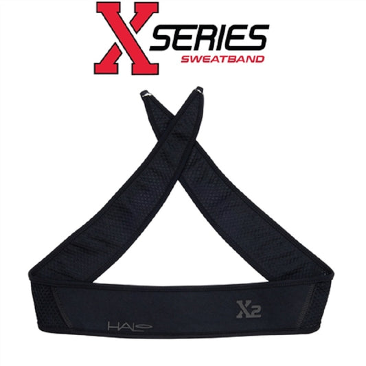 Halo Air Mesh X2 Tie Version  Headband - Extreme sweating / 2 inch wide headband