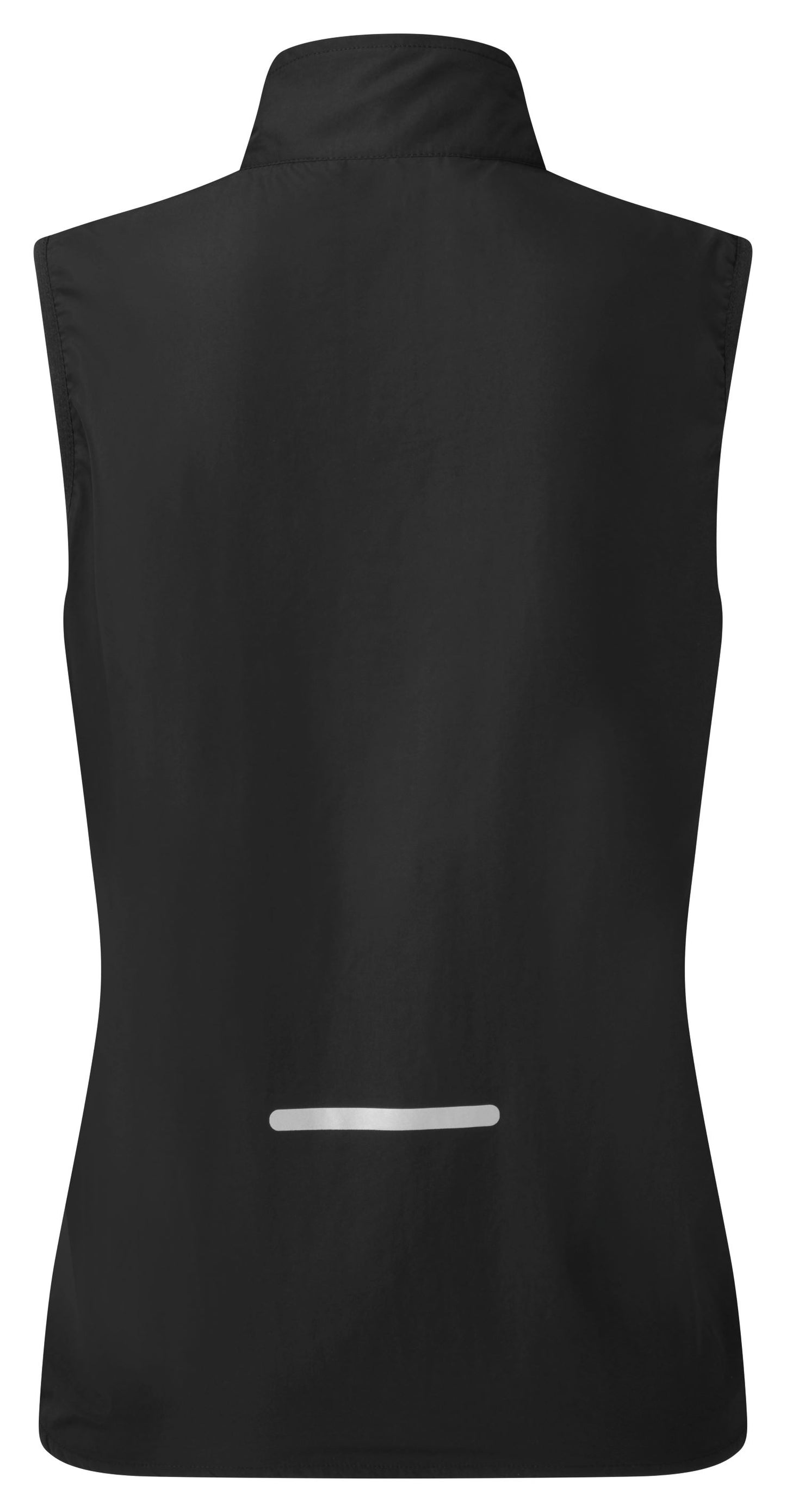 Women's Gilet (Sleeveless Jacket otherwise known as a Tank) by Ronhill in Black colour - Back view