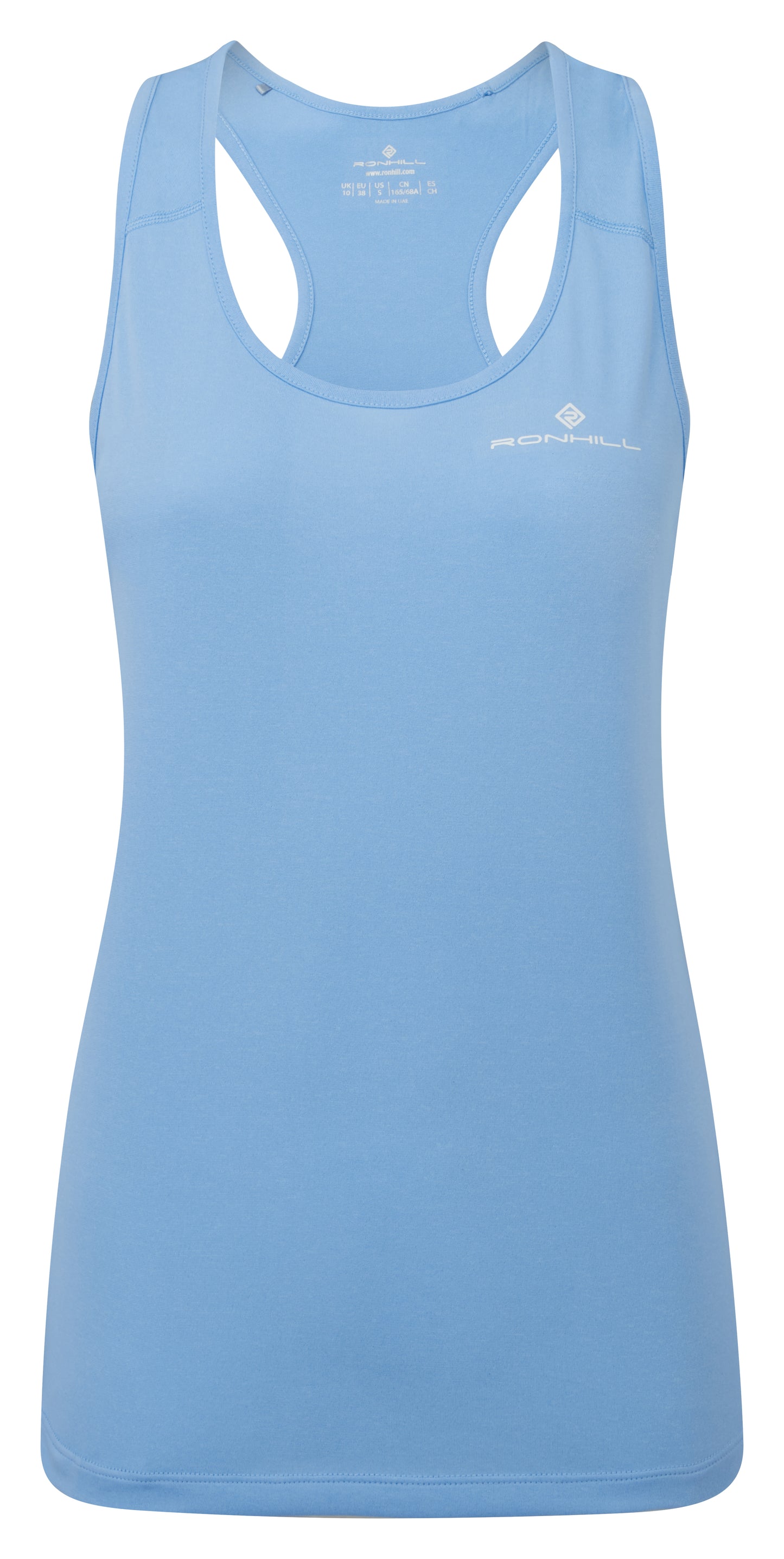 Women's Tank Top - Women's Core Tank Top by Ronhill - Front view