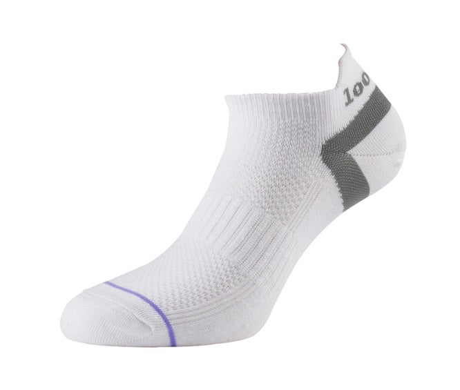 1000 Mile ultimate tactel trainer liner sock in white