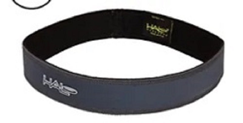 1 inch halo head band in charcoal