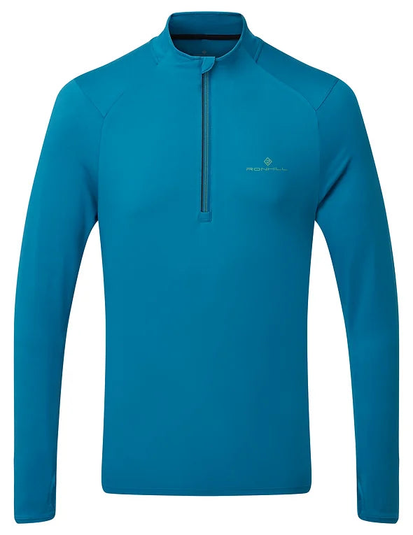 T-shirt De Randonnée Spyder Chargeur 1/2 Zip Homme - Couche Technique Respirante 100% Polyester, Zip YKK